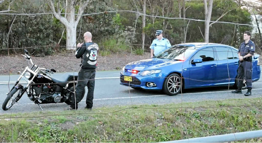 OPERATION: A police operation targets a bikie gang function on the Coffs Coast. OPERATION: A police operation targets a bikie gang function on the Coffs Coast.